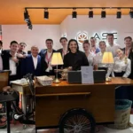 ASC Global team gathered for a group photo after a successful showing at Electronica 2024, celebrating innovation and impactful industry engagement