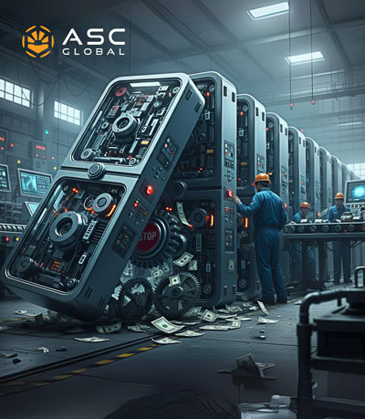 Banner highlighting ASC Global’s The True Cost of Downtime article