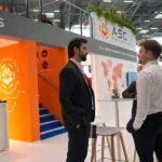 ASC Team meeting with Clients at Electronica 2022.