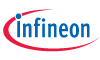 Logo representing Infineon, a global manufacturer specializing in semiconductor solutions for automotive, industrial, and IoT applications