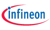 Logo representing Infineon, a global manufacturer specializing in semiconductor solutions for automotive, industrial, and IoT applications