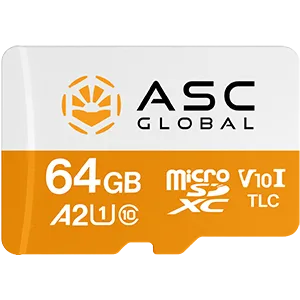 ASC Global MicroSD Holder 64GB