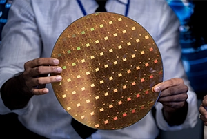 GlobalWafers semiconductor wafer supply banner highlighting an emerging imbalance between wafer production and demand across the global semiconductor industry.