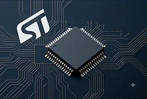 Technology and semiconductor industry illustration featuring microcontrollers, integrated circuits, supply chain and logistics elements, and upward cost indicators. The image represents STMicroelectronics' second MCU price increase of 2026, driven by rising raw material and transportation costs, inflationary pressures, and growing AI-related demand, reflecting broader semiconductor pricing increases across the global electronics industry.