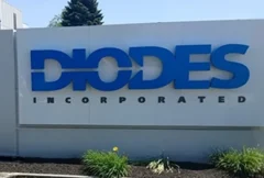 Diodes Incorporated semiconductor banner highlighting its acquisition of ElevATE Semiconductor and the expansion of its analog product portfolio for electronic and industrial applications.
