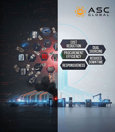 Banner highlighting ASC Global’s The True Cost of Downtime article